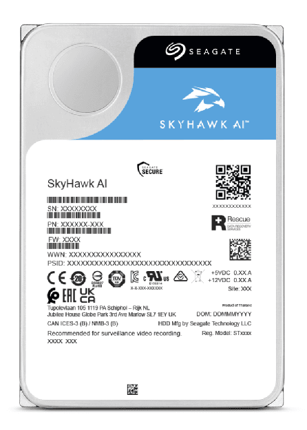 Seagate 8TB Skyhawk Hard Disk ST8000VE001