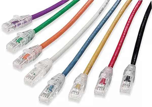 Molex Cat 6A Patch Cord FTP 2 Meter - Blue LSZH
