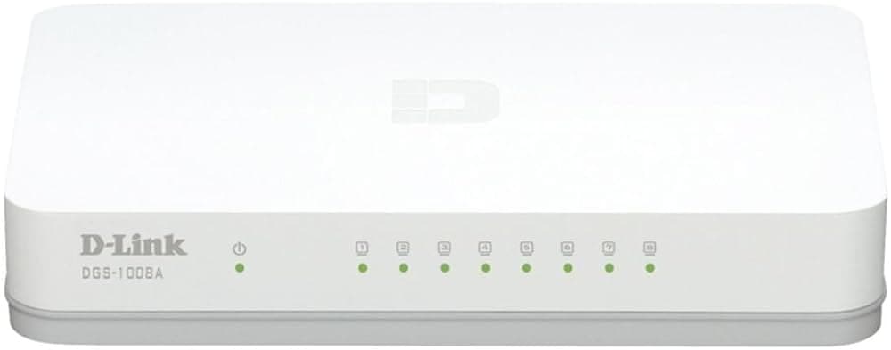 Dlink 8 Port Network Switch DGS-1008