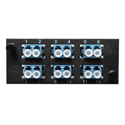 Molex Adapter Plate Duplex LC 12F Multi Mode - Beige