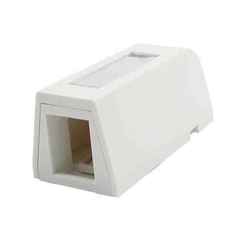 Molex 1 Port Synergy Surface Box White