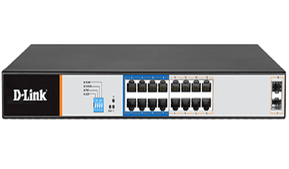 Dlink 16+2 Port POE Switch DGS-F1018P-E