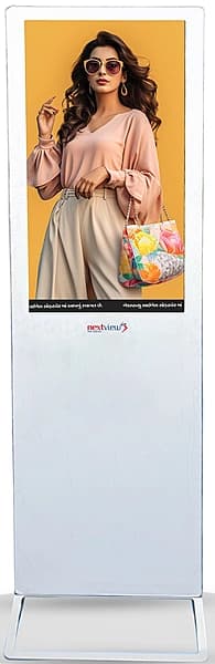 Nextview 32 Inch Digital Signage Floormount White NVSG32BWW